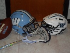 our schools football, and lax helmets.